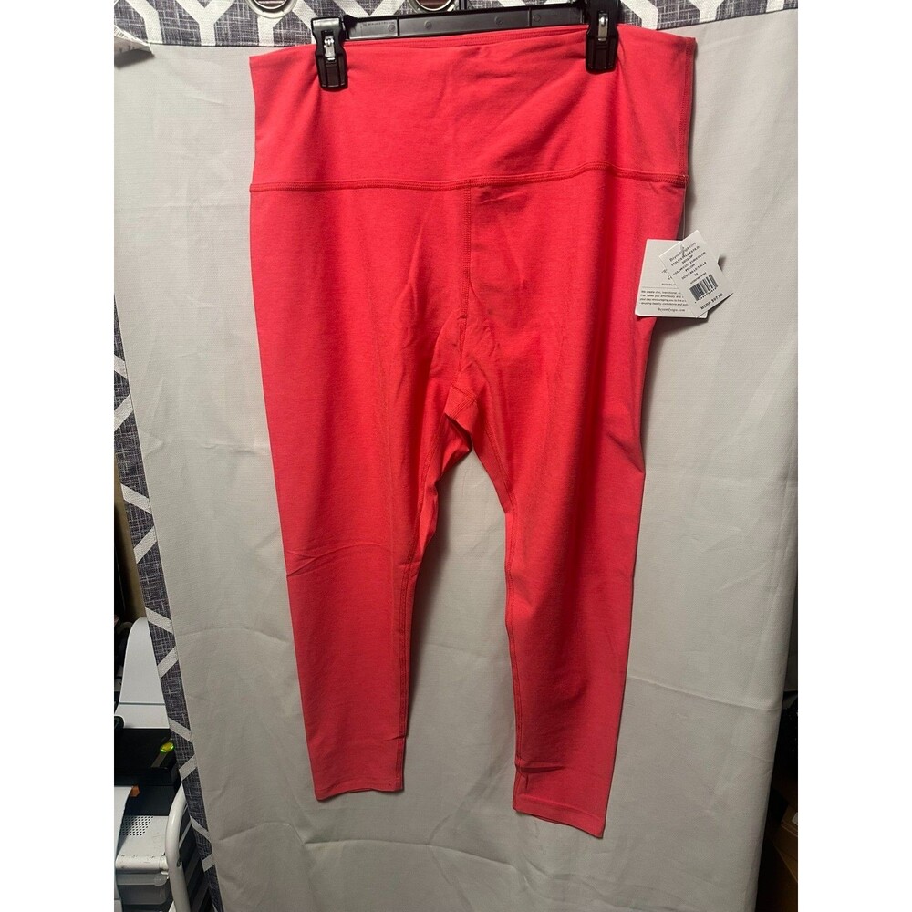 NWT Beyond Yoga Spacedye Caught In The Midi High Waisted Leggings Size 3X Coral